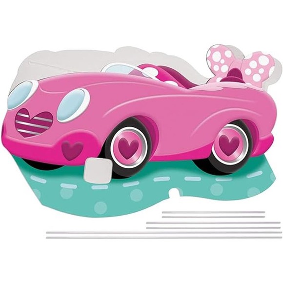 NIB-Pink Minnie Adaptive Wheelchair Cover Costume SUPER CUTE & SUPER FUN! - Picture 2 of 8